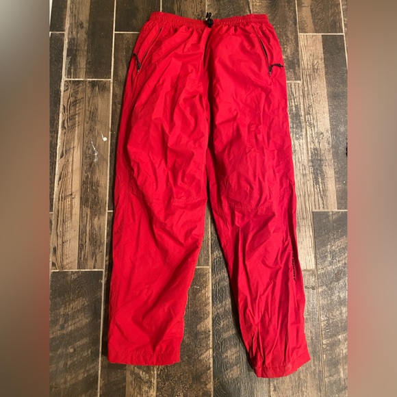 VTG 90s Polo Sport Ralph Lauren Snow Pants large red lined